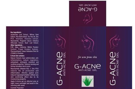 G-Acne Gel 30gm – Amar Pharma Ltd.